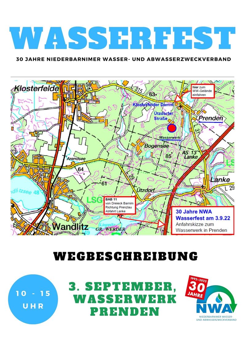 Wasserfest in Prenden, Werder Wasserfest in Prenden, Werder