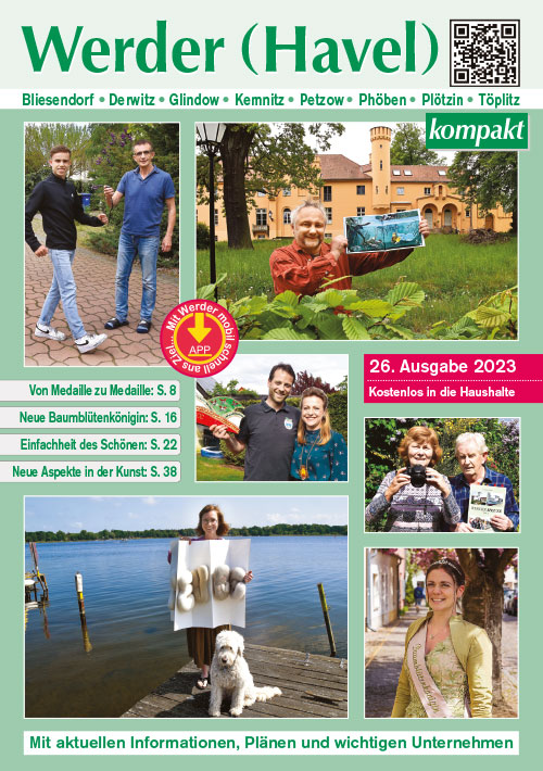 Cover der aktuellen Ausgabe der Jahresbroschüre „Werder kompakt“